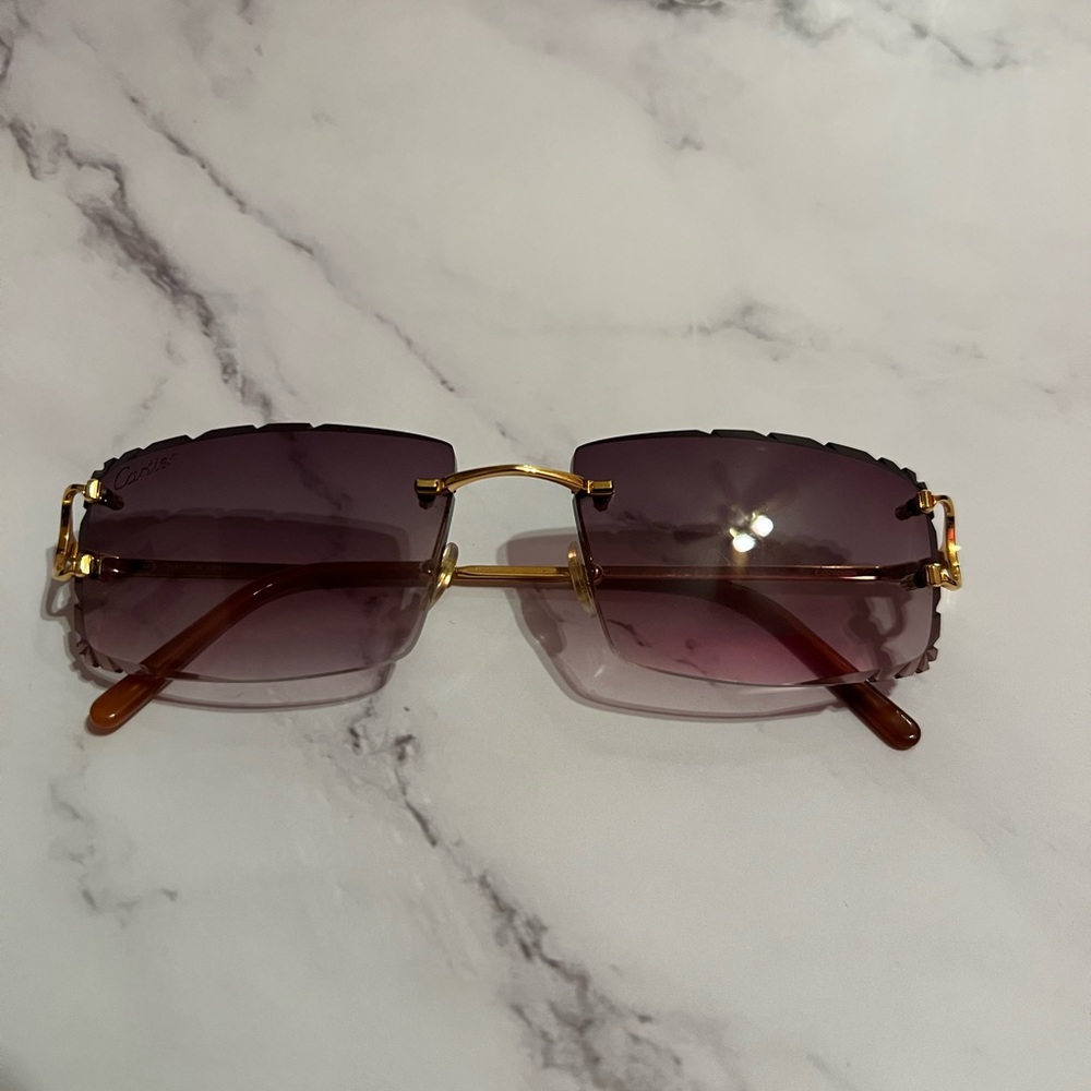 Authentic Mens C de Cartier Glasses - Picture 3 of 14